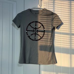 Selections of girls under Armour tees